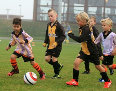 mini F eerste wedstrijdjes